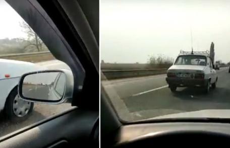 „Bătrâna Dacie” - Un șofer a rămas fără cuvinte. Vezi cu ce viteză l-a depășit o Dacia 1310! - VIDEO