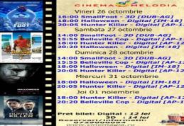 Vezi ce filme vor rula la Cinema „MELODIA” Dorohoi, în săptămâna 26 octombrie – 1 noiembrie – FOTO
