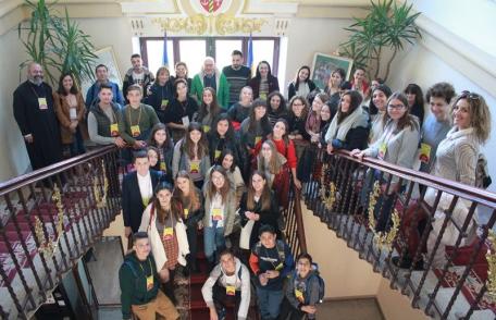 Delegație Erasmus+ din șase țări găzduită de Seminarul Teologic Liceal Ortodox „Sf. Ioan Iacob” Dorohoi - FOTO