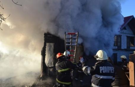SFÂRȘIT TRAGIC! O femeie din județul Botoșani a murit arsă de vie în propria locuință