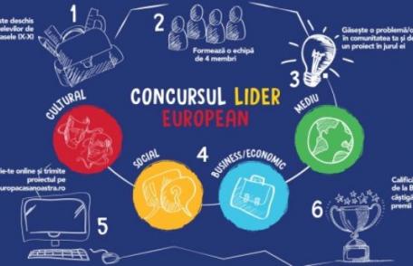 Colegiul Național „Grigore Ghica” Dorohoi participă la Concursul Lider European