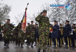 Ceremonie militară la Monumentul „Ostașul român în atac” din Dorohoi – VIDEO / FOTO