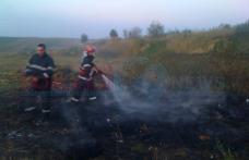 Dorohoi: Incendiu în zona barajului