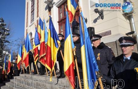 Ziua Națională a României sărbătorită la Dorohoi cu momente solemne și depunere de coroane - VIDEO / FOTO