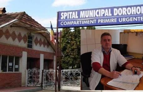 Spitalul Municipal Dorohoi are un nou manager! „Voi încerca să aduc competența și corectitudinea la rang de lege”
