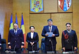 Ceremonial de avansare în grad pentru polițiștii de la Pașapoarte și Permise