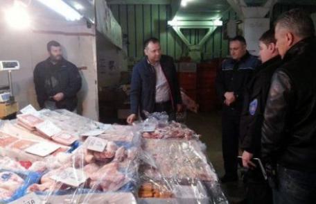Amplă acțiune de verificare a agenților economici care comercializează carne
