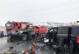 Accident teribil de sărbători! O întreagă familie din Botoșani distrusă într-un accident în județul Cluj - FOTO