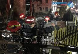 Intervenție promptă a pompierilor la început de an! Pericol de explozie pe strada A.I. Cuza din Dorohoi - FOTO