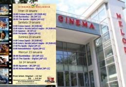 Vezi ce filme vor rula la Cinema „MELODIA” Dorohoi, în săptămâna 18 - 24 ianuarie – FOTO