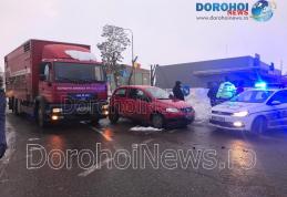 Accident cu patru victime la Dorohoi! Impact între un autocamion și două autoturisme – FOTO