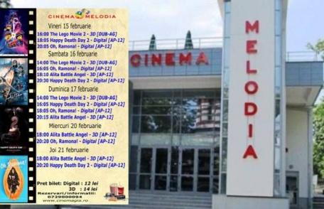Vezi ce filme vor rula la Cinema „MELODIA” Dorohoi, în săptămâna 15 - 21 februarie – FOTO