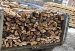 Acţiunea Scutul Pădurii: Amendă de 5 mii de lei transport de lemne fără documente legale