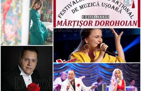 Vezi programul complet al Festivalului Național de Muzică Ușoară Românească „Mărțișor Dorohoian” 2019