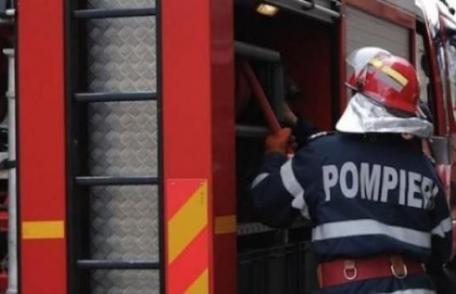 Furaje distruse de incendiu la Cristinești! Pompierii dorohoieni intervenit pentru stingere - FOTO