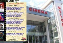 Vezi ce filme vor rula la Cinema „MELODIA” Dorohoi, în săptămâna 15 - 21 martie – FOTO