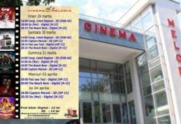 Vezi ce filme vor rula la Cinema „MELODIA” Dorohoi, în săptămâna 28 martie – 4 aprilie – FOTO