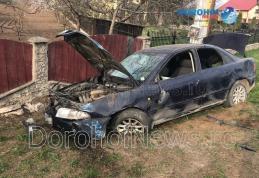 Accident grav la Dorohoi! Copil ajuns de urgență la spital după ce o mașină a părăsit partea carosabilă - FOTO