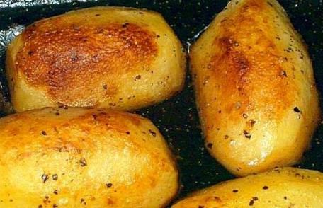 Cartofi fondanți - rumeni și cremoși