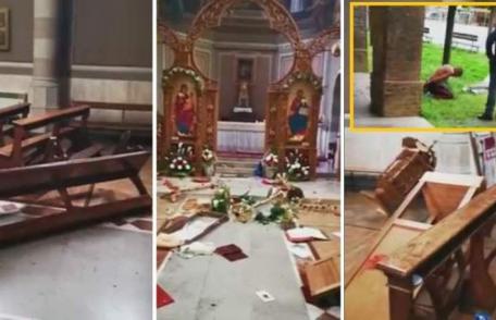 Doi români au făcut prăpăd într-o biserică din Italia, după slujba de Înviere