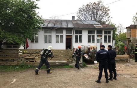 Jandarmii din Botoșani au intervenit pentru a salva locatarii