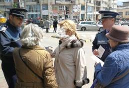 Acţiune organizată de poliţişti pe raza municipiului Botoşani - FOTO