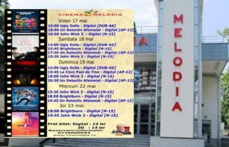 Vezi ce filme vor rula la Cinema „MELODIA” Dorohoi, în săptămâna 17 - 23 mai – FOTO