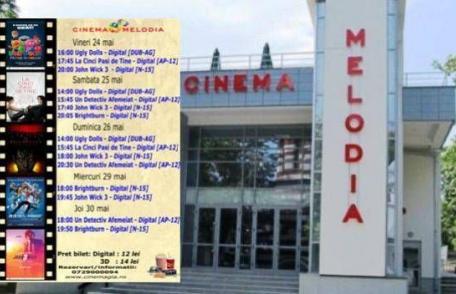 Vezi ce filme vor rula la Cinema „MELODIA” Dorohoi, în săptămâna 24 - 30 mai – FOTO