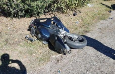 Mopedist cu dosar penal pentru că a condus beat și fără permis un moped apoi a produs un accident rutier