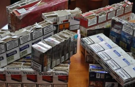 Bărbat prins de polițiști cu peste 600 de pachete de țigări de contrabandă
