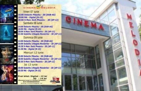 Vezi ce filme vor rula la Cinema „MELODIA” Dorohoi, în săptămâna 7 – 13 iunie – FOTO