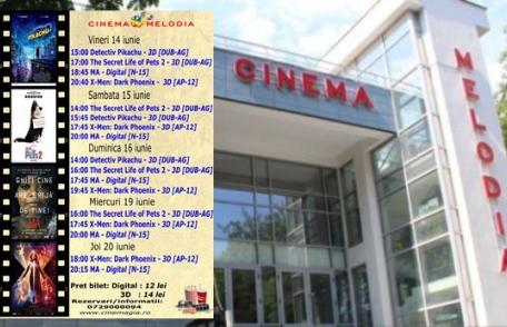 Vezi ce filme vor rula la Cinema „MELODIA” Dorohoi, în săptămâna 14 – 20 iunie 2019 – FOTO