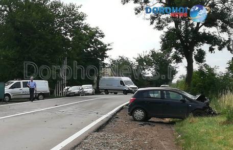 Accident grav cu două victime pe drumul Dorohoi-Botoșani – FOTO