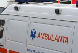 Victimă a unui accident rutier transportată la Spitalul Municipal Dorohoi