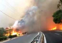 MAE atenționează românii care merg în Grecia că de azi există risc ridicat de incendii de vegetație, în anumite zone