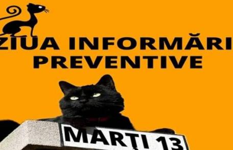 Marți 13, Ghinionul poate fi prevenit: SVSU Dorohoi desfăşoară activităţi de informare şi conştientizare a populaţiei