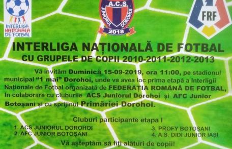  Baza Sportivă 1 Mai din Dorohoi, gazda primei etape a Interligii Naționale de Fotbal la Dorohoi