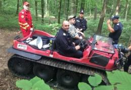 Mobilizare de forţe pentru a găsi un bărbat dispărut într-o pădure de lângă Hilişeu Horia