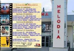 Vezi ce filme vor rula la Cinema „MELODIA” Dorohoi, în săptămâna 22 - 28 noiembrie – FOTO