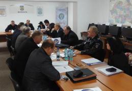 Ședința Autorității Teritoriale de Ordine Publică, desfășurată la sediul Jandarmeriei Botoșani