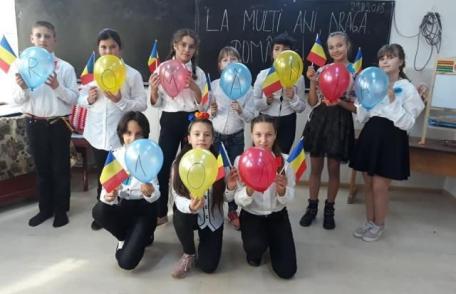 Ziua Națională a României sărbătorită de elevii Școlii Gimnaziale Hilișeu-Horia - FOTO