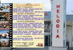 Vezi ce filme vor rula la Cinema „MELODIA” Dorohoi, în săptămâna 13 – 19 decembrie – FOTO