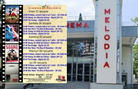 Vezi ce filme vor rula la Cinema „MELODIA” Dorohoi, în săptămâna 3 – 9 ianuarie 2020 – FOTO