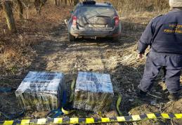 Ţigări de peste 28.000 lei confiscate la frontiera de est - FOTO