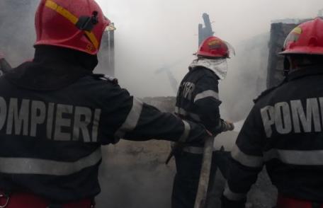 Incendiu la o casă de pe strada Sorin Dumitraș din municipiul Dorohoi