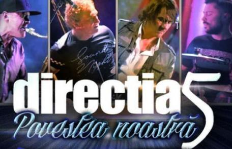 Directia 5, una dintre cele mai iubite trupe pop-rock va susține un concert la Sala Teatrului din Dorohoi