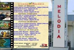 Vezi ce filme vor rula la Cinema „MELODIA” Dorohoi, în săptămâna 14 - 20 februarie – FOTO