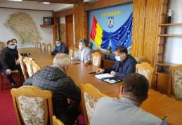 Secretarul de stat Gheorghe Sorescu a avut o întâlnire operativă la Prefectura Botoșani - FOTO