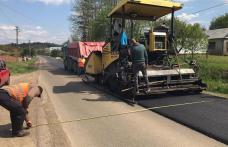 Au început lucrările de asfaltare pe DJ 292 Dorohoi – Broscăuți. Urmează DJ 291C Hilișeu Horia - Pomârla - FOTO