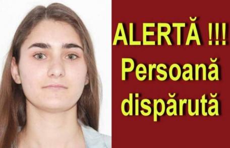 Tânără de 18 ani din județul Botoșani dată dispărută după ce a plecat voluntar de acasă